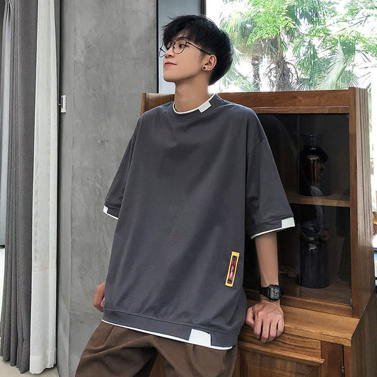 T Shirt Oversize Cotton Men Mens Summer Tshirts Oversized Tee Shirts 5XL Casual T Shirt Tee for Man Streetwear Big Size